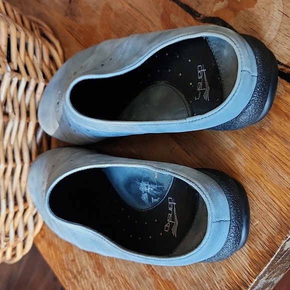 Dansko Light Blue Mule Clogs Size 8.5 - Picture 3 of 12